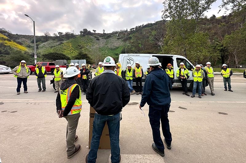 Asbestos team at JJ&S Environmental